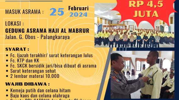 Gada Pratama Angkatan ke 32 Kota Palangka Raya Tahun 2024