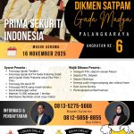 Diklatsar Pelatihan Satpam Gada Madya di Palangkaraya Angkatan ke-6